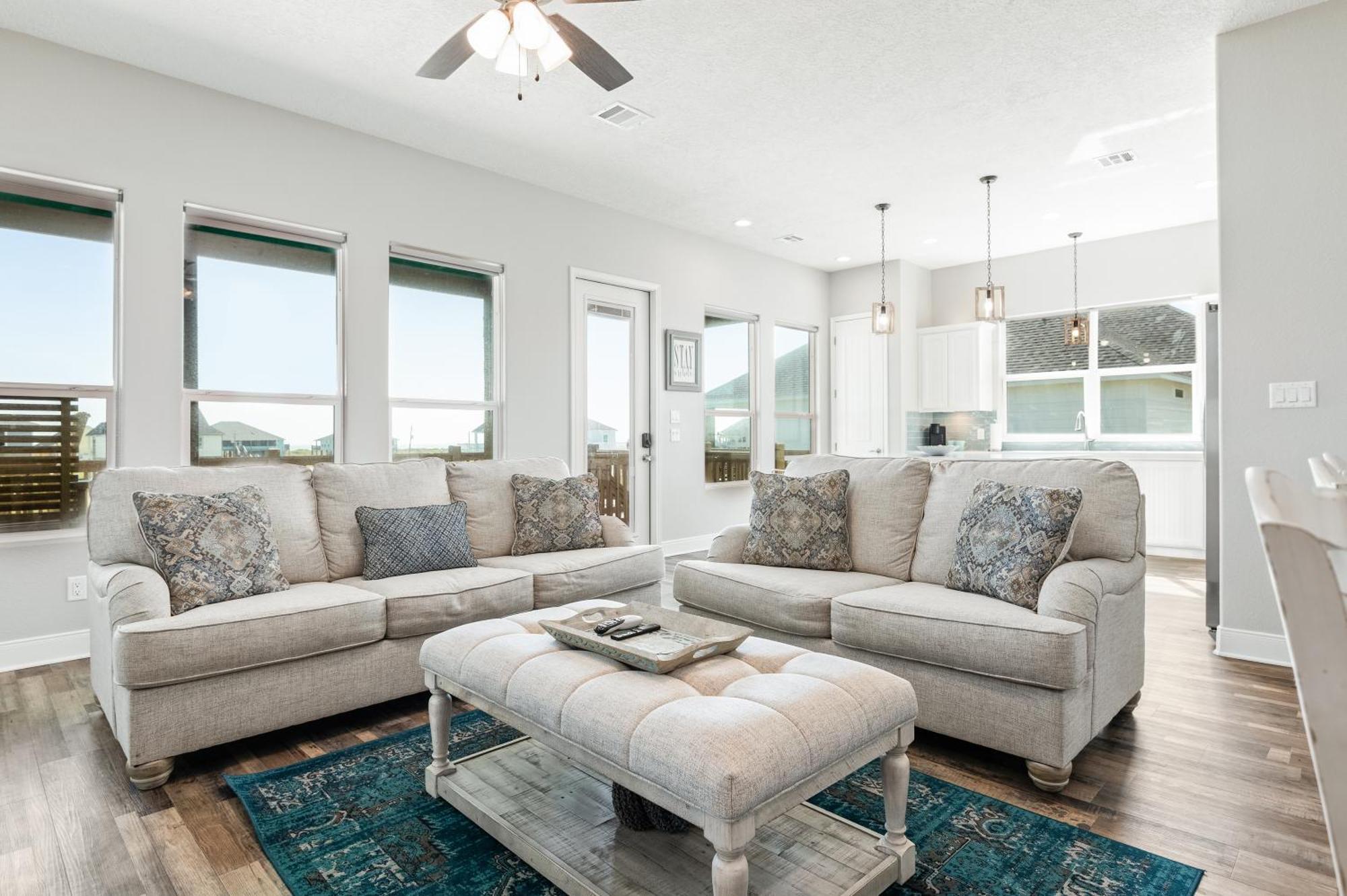 Stylish 4Br Crystal Beach Retreat Walk To Beach Bolivar Peninsula Exteriör bild
