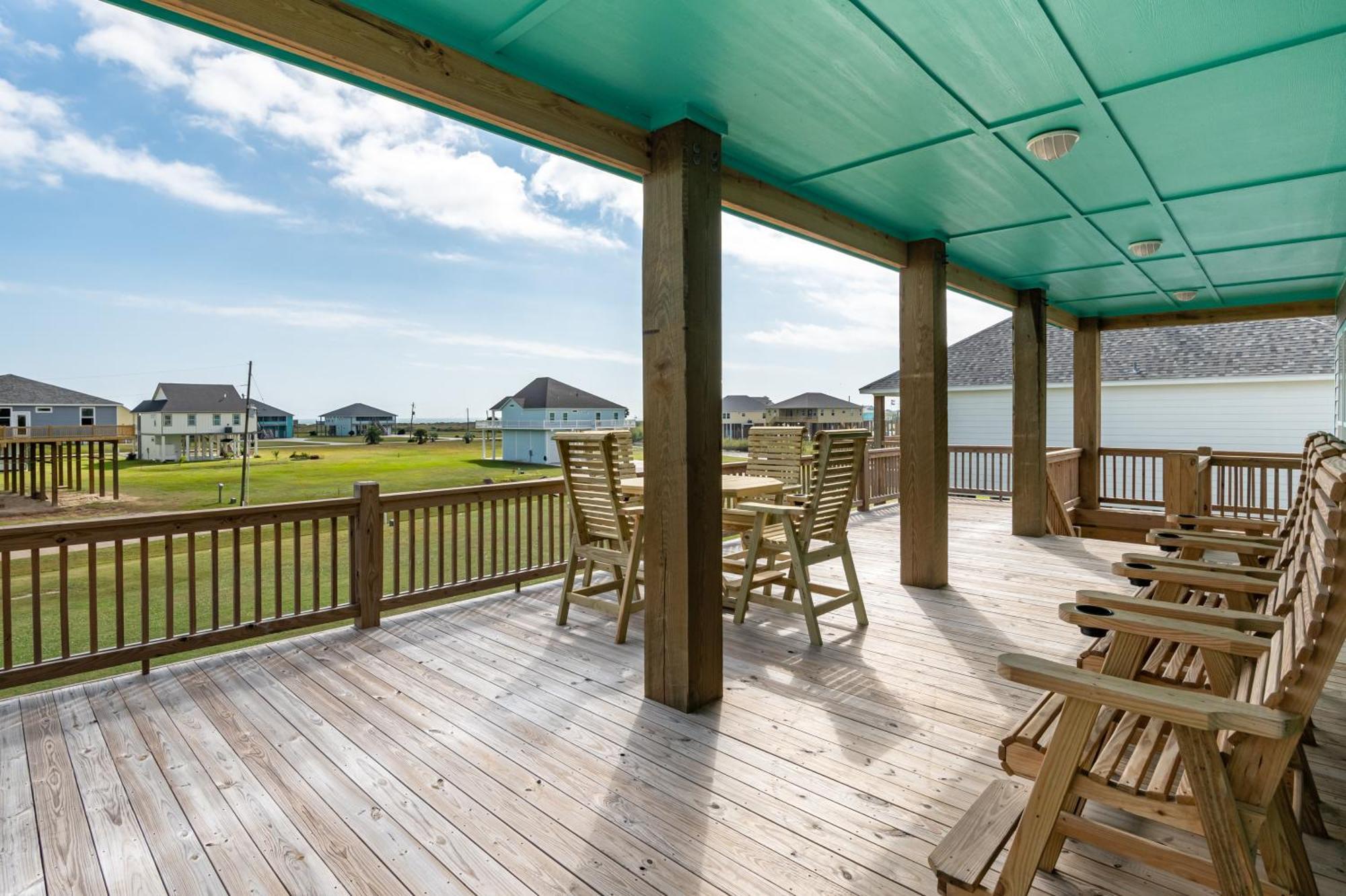 Stylish 4Br Crystal Beach Retreat Walk To Beach Bolivar Peninsula Exteriör bild